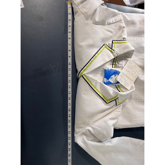 NEW Susan Graver Style Womens Large White Blazer Office‎ Career Business - Picture 7 of 10